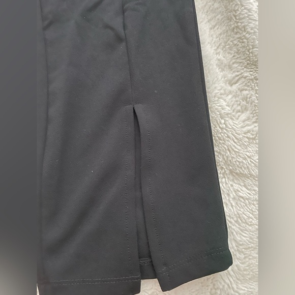 Black suspender jumpsuit with zipper - Picture 4 of 5